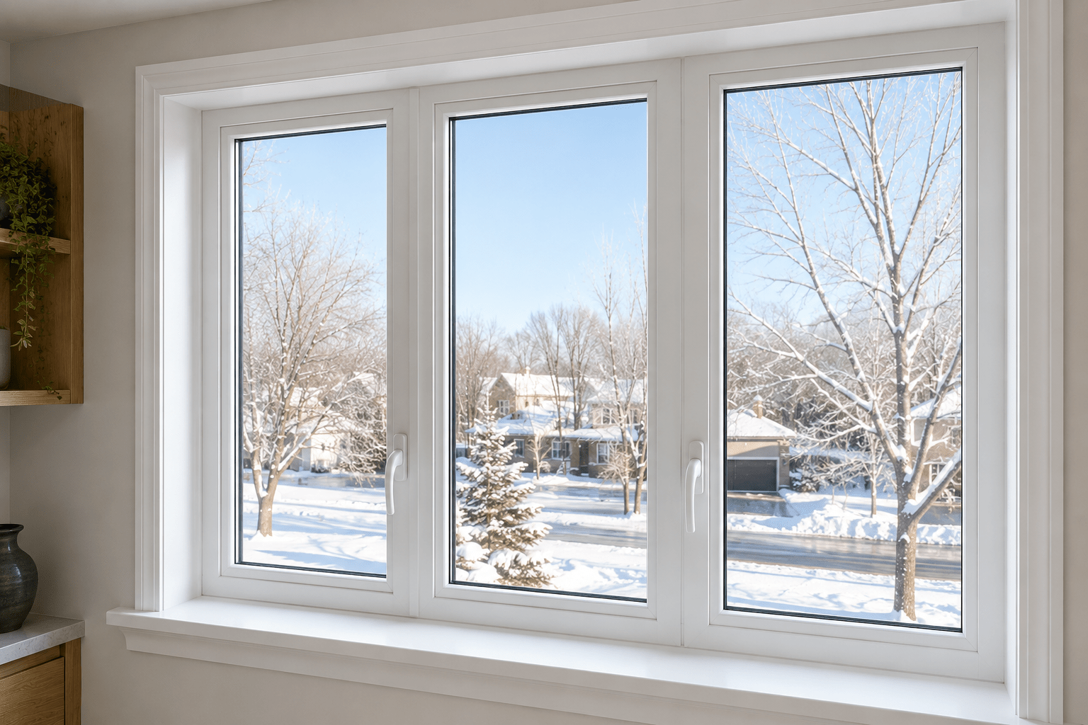 Triple pane argon window upgrade